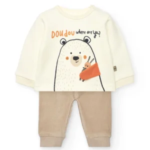 Conjunto sudadera y pantalón
