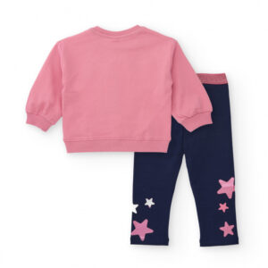 Conjunto sudadera y legging estrella - Imagen 2