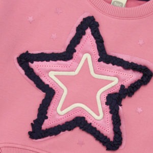 Conjunto sudadera y legging estrella - Imagen 3